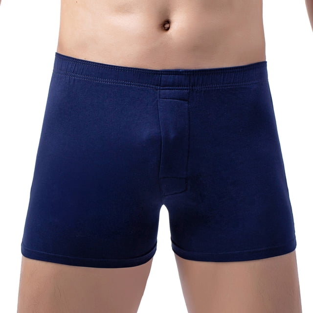 Fridja Caleçons Boxeurs Respirants pour Hommes, Mode Décontractée, Unis, Séduisants, Taille Élastique, pour Performance Sportive