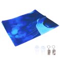 thumbnail image 2 of Vibrant Blacklight Wall Tapestry, Fluorescent Planet Pattern, Reactive Hanging Tapestry For  Wall Decor, 2 of 8
