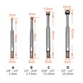 thumbnail image 2 of Luxshiny 4Pcs Telescoping Gauge Set for Small Holes High Strength Carbon Steel Precision Tool, 2 of 8