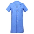 thumbnail image 1 of Men's Short Sleeves Lab Coat Laboratory Doctor Workwear, 1 of 3