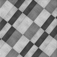 thumbnail image 1 of Ahgly Tapis d'Intérieur Lavable en Machine Carré Gris Carbone, 4 Pieds Carré, 1 of 7