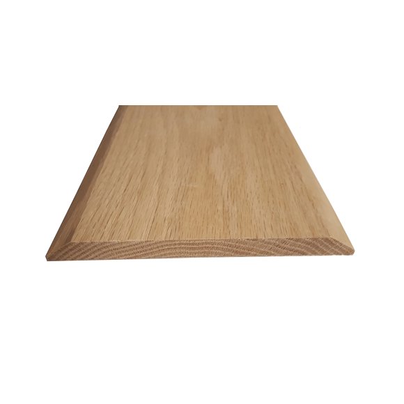 ADA Porte-Bras en Bois Massif 1/2 Pouce en Chêne Rouge (6 1/2 Pouces x 60 Pouces)