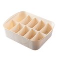 thumbnail image 3 of Drawer Lingerie Tile Storage Organizer Space-Saving Storage Box For Bra Socks Ties And Belts, 3 of 4