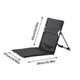 thumbnail image 2 of Dvkptbk Home Essentials Outdoor Folding Chair Portable Ultralight Folding Stool Fishing Chair Camping Backrest Sitting Chair Camping Mazar Apartment Essentials, 2 of 5