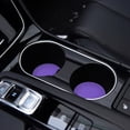 thumbnail image 4 of Chmadoxn 2PC Car Originality Water Mat Fashion Solid Color Heat Insulation Mat Honeycomb Car Mat Car Mat coasters coasters, 4 of 5
