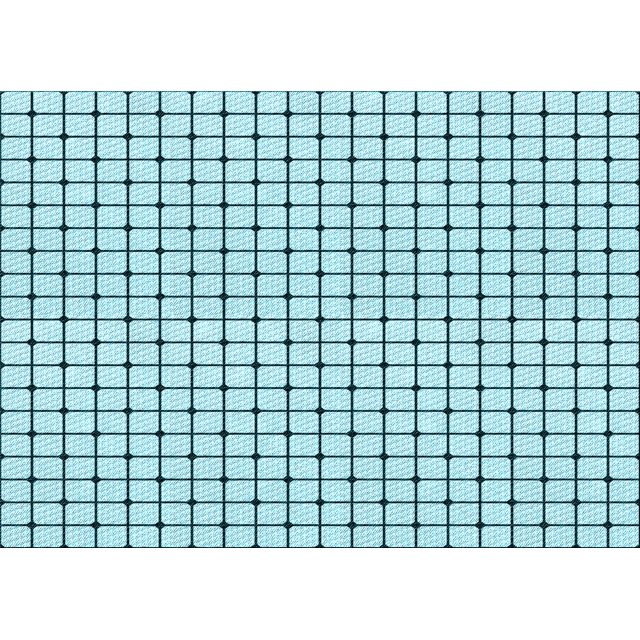 Ahgly Company Machine Washable Indoor Rectangle Transitional Seafoam Green Area Rugs, 3' x 5'