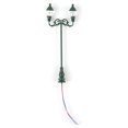 thumbnail image 2 of Baohd Mini Paysage Lampadaire Prop Simulation Lampes Modèles Bricolage Miniature Lampe Scène Décoration Éclairage Orner Raccords Vert/blanc, 2 of 6