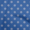 thumbnail image 1 of oneOone Polyester Spandex Medium Blue Fabric Asian Circle Block Craft Projects Decor Fabric Printed By The Yard 56 Inch Wide, 1 of 4