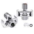 thumbnail image 2 of 40Degree Adjustable Faucet Angled Curved Foot Eccentric Screw Corner Tap Adapter, 2 of 4
