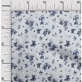 thumbnail image 2 of oneOone Silk Tabby Light Blue Fabric Florals Craft Projects Decor Fabric Printed By The Yard 42 Inch Wide, 2 of 4