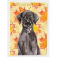 thumbnail image 1 of Carolines Treasures BB9503GF Black Labrador Drapeau d'Automne Format Jardin, 1 of 3