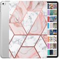 thumbnail image 1 of iPad 2015 PRO 12.9 Inch 1 Gen [ 1st Generation ] A1652 A1584 ML0H2LL/A ML0G2LL/A ML0N2LL/A Printed Slim Hard Shell Protective Stand Cover - Marble Pink, 1 of 8