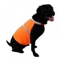 thumbnail image 4 of Dog Reflective Vest Adjustable Dog High Visibility Fluorescent Pet Vest Lightweight Life Jacket Dog Clothes Reflective Vest for Medium Dogs, 4 of 7