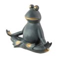 thumbnail image 4 of Northlight 12.25" Frog in Lotus Yoga Position Garden Statue, 4 of 6