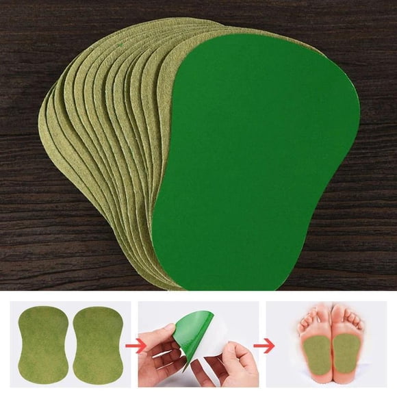 LNGOOR 50pcs Wormwood Herbal Foot Patches for Relaxation - Hot Compress Relax Stickers