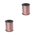 thumbnail image 1 of Youkk Plastic Ribbon Sparkling And multifunctional For Wedding And Party Decorations Sturdy Golden Curled Ribbon Rose Gold 2Set, 1 of 6