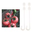 thumbnail image 3 of Plastic Plants Clips, Vegetable Vine Hook, Not Easy To Break 3.74x0.59inch For Vegetables Tomato, 3 of 8