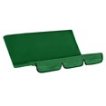 thumbnail image 2 of Garden Swing Seat Cover Patio Cushion Protection Accessory Garden Swing Sunscreen Bench Covers Dark Green, 2 of 9
