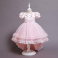 thumbnail image 4 of Robes de Princesse pour Filles Robes pour Enfants Filles Robe de Princesse Sans Manches Robe en Maille Fleur Robes pour Petites Filles Robes Fleuries pour Filles, 4 of 6