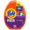 thumbnail image 1 of Capsules de détergent à lessive Tide Pods, parfum Prairie fleurie, 112 unités, 1 of 1
