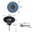 thumbnail image 5 of Professional 2 Inch Zirconia Alumina Sanding Discs, Industrial Grade Flap Discs for Quick Change Applications, Safety Torque Spiral Design, Grinding Wheels for Metal, Rust, 5 of 5