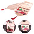 thumbnail image 3 of kurtrusly Christmas Table Runner Restaurant Fabric Table Cloth Christmas Decorations Merry Christmas Party Decor, 3 of 4