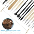 thumbnail image 2 of TEACHER‘S EDITION 52 Pcs Pottery & Clay Sculpting Tools  Double-Sided  Smooth Wooden Handles, 2 of 7