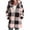 Multicolor#plaid sweatshirts for women, variant on aohooy Womens Plaid Hoodie Jacket Oversized Sherpa Hoodies Jackets Fuzzy Fleece Zip Up Winter Long Sleeve Coats with Pockets Multicolor,M