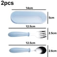 thumbnail image 2 of Child and Toddler Flatware - Kids Utensil Set - Metal Kids Cutlery Set, 2 of 5