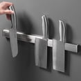 thumbnail image 1 of SuoKom 304 Stainless Steel Magnetic Knife Bar - Use As Knife Holder, Knife Rack, Knife Strip, Kitchen Utensil Holder and Tool Holder Knife Rack Without Punching Kit, 1 of 6