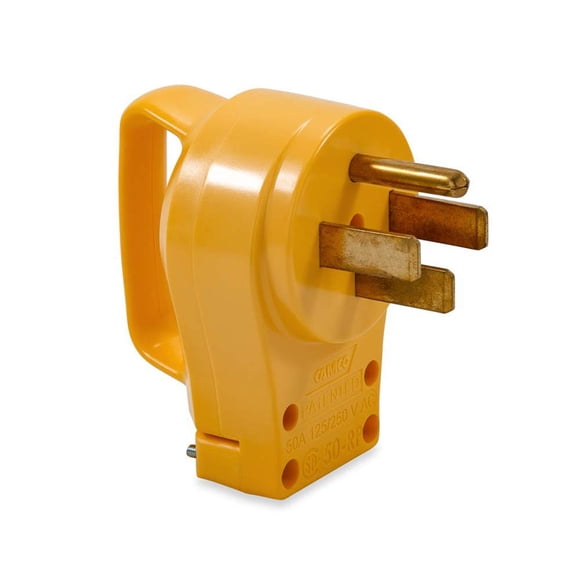 Camco Mfg 55252 50-Amp Power Grip Plug