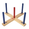 thumbnail image 4 of Ensemble de jeu de lancer d'anneaux en bois Triumph, 4 of 9