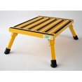 thumbnail image 2 of Safety Step Step Stool F-08C-Y One Step With Non-Slip Strips And Rubber Leg Tips; Foldable; 1000 Pound Capacity; Yellow; Aluminum; Large, 2 of 5