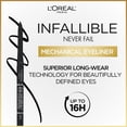 thumbnail image 4 of L'Oreal Paris Infallible Original Eyeliner, Mechanical Pencil Eyeliner with Built In Smudger, Navy, 4 of 6