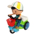 thumbnail image 2 of Kids Stunt Tricycle Toy, Electric Tricycle Model Toy Rotating Light  For Outdoor Play, 2 of 8