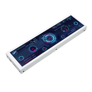 PC CPU Moniteur de données, Éditeur de thèmes 60Hz Taux de rafraîchissement 8.8 1 cm IPS Moniteur informatique Temp USB Connexion pour le châssis