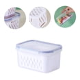 thumbnail image 4 of Dvkptbk Airtight Fruit Storage Containers For Fridge With Lids & Handle, Bpa-Freesssssssss Food Storage Container With 4 Removable Colanders, Berry Vegetable Fresh Produce ., 4 of 6