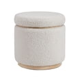 thumbnail image 1 of Pouf de rangement Richgrove naturel, 1 of 7