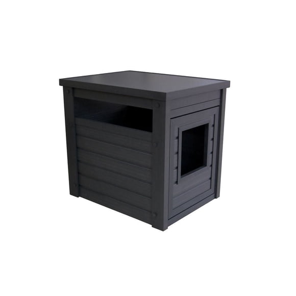 New Age Pet Habitat N Home Cat Litter Looo Litter Box Cover Espresso