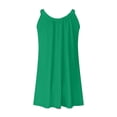 thumbnail image 3 of Robe Courte d'Été pour Femme de Plage - par-Dessus de Bikini, Sans Manches Évasée, Robe T-Shirt Décontractée Mini, Polyester, Tailles P - TTG, 3 of 4