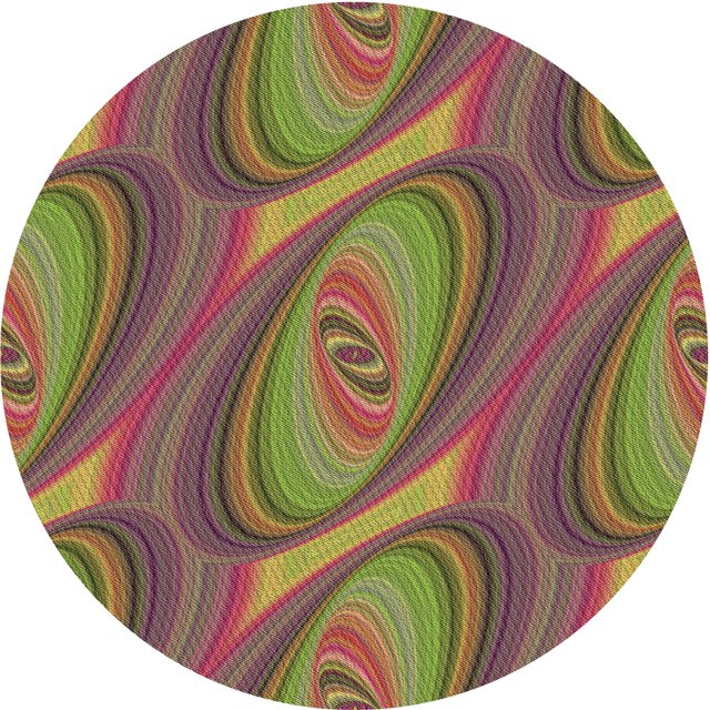 Ahgly Company Tapis d'Intérieur Ronds Transitionnels Brun Rouge Lavables à la Machine, 3 Pieds Rond
