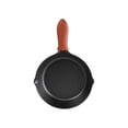 thumbnail image 4 of Lodge 8 Inch Cast Iron Skillet with Red Handle Holder, 4 of 5