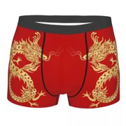 FhsagQ Underwear Mens Underwear Boxers Briefs Breathable Mens Silk Underwearny Personalityny Cute Breathable Boyshort Men's Underwear Comfortsoft Mens Underwear Dark Grey Super Fit Red M