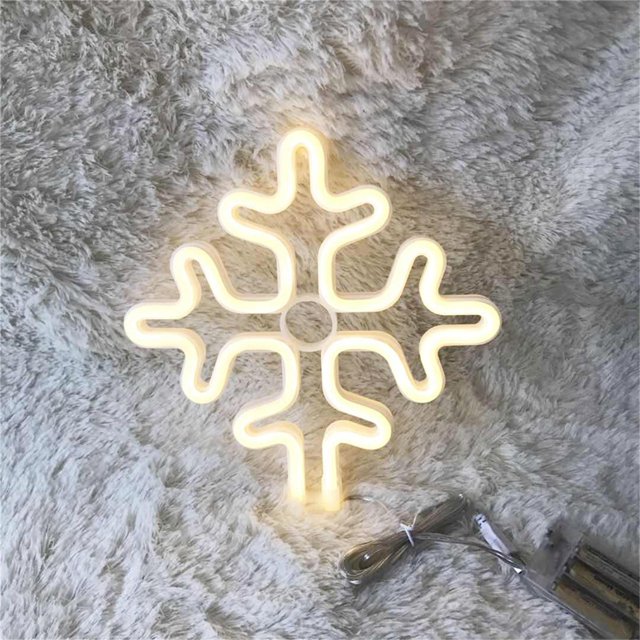 Agiferg LED Cloud Neon Light Sign Night Lamp Wall Art Decorative Room Party Decor