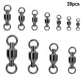 thumbnail image 4 of 20x Fising Ball Bearing Swivels Split Rings for Sea Fishing 0/1/2/3/4/5/6/7/8/9, 4 of 7