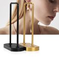 thumbnail image 3 of Wweixi Display Rack Necklace Holder Fine Workmanship Compact Size Exquisite Smooth Surface Pendant Stand Attractive Jewelry Supplies Black, 3 of 6