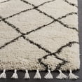 thumbnail image 3 of Safavieh Moroccan Fringe Lavern Geometric Shag Area Rug, 3 of 5