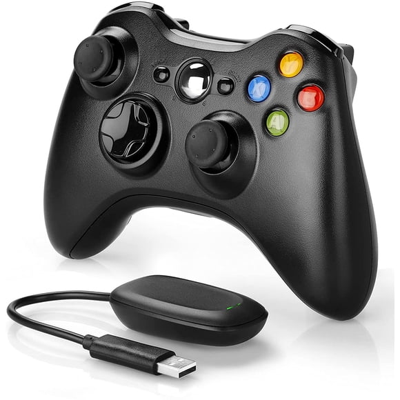 YAEYE Wireless Controller for Xbox 360, 2.4GHZ Gamepad Joystick