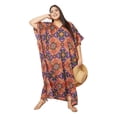 thumbnail image 4 of Caftans Longs pour Femmes Grande Taille Robe Caftan Robe de Soirée Fête Été Plage Robe d'Été Manches Kimono Longues Robes Décontractées en Ligne, 4 of 7