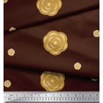 thumbnail image 3 of Soimoi Rayon Fabric Artistic Flower Print Fabric by the Yard 42 Inch Wide, 3 of 3